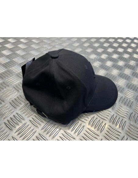 casquette baseball fostex black logo coton taille reglable neuf