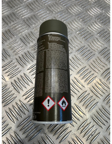 Bombe de peinture militaire 400 ml couleur indian green ww2 fosco industries