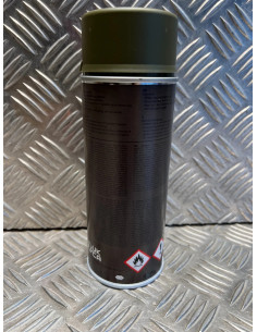 Bombe de peinture militaire 400 ml couleur ranger green fosco industries 2