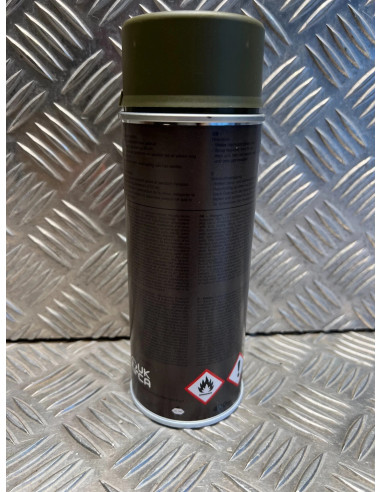 Bombe de peinture militaire 400 ml couleur ranger green fosco industries