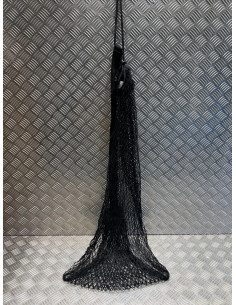 sac filet chasse porte gibier polyester noir 60 x 100cm neuf 2