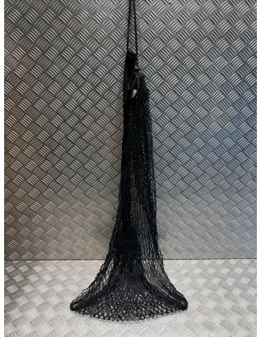 sac filet chasse porte gibier polyester noir 60 x 100cm neuf