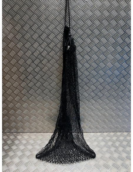 sac filet chasse porte gibier polyester noir 60 x 100cm neuf