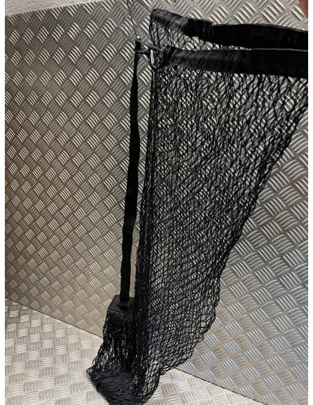 sac filet chasse porte gibier polyester noir 60 x 100cm neuf