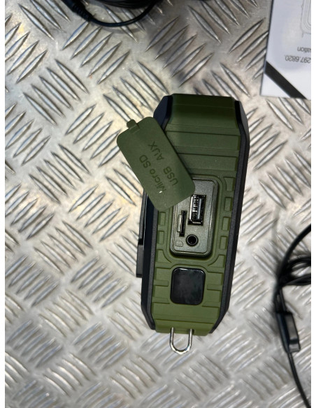 veilleur nuit autonomie 10-12h bluetooth 4.2 enceinte amplificateur vocal sd-800