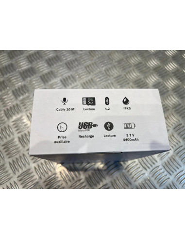 veilleur nuit autonomie 10-12h bluetooth 4.2 enceinte amplificateur vocal sd-800