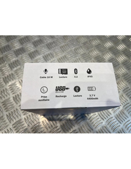 veilleur nuit autonomie 10-12h bluetooth 4.2 enceinte amplificateur vocal sd-800