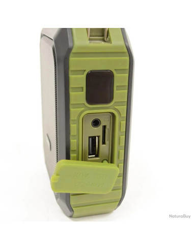 veilleur nuit autonomie 10-12h bluetooth 4.2 enceinte amplificateur vocal sd-800