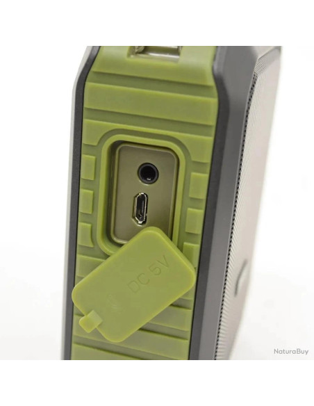 veilleur nuit autonomie 10-12h bluetooth 4.2 enceinte amplificateur vocal sd-800