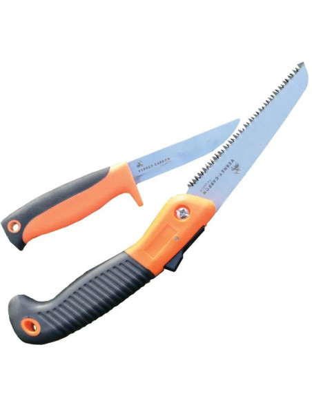 etui avec couteau + scie ligne verney carron nature randonne jardin camping