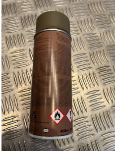 bombe de peinture militaire 400 ml couleur coyote fosco industries 2