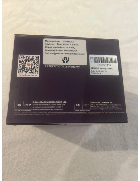 camera surveillance securite wifi Interieure genbolt gb102h cctv ip domestique