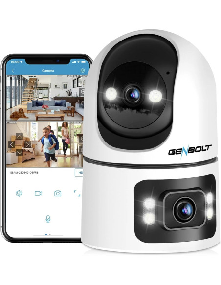 camera surveillance securite wifi Interieure genbolt gb102h cctv ip domestique