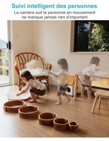 camera surveillance securite wifi Interieure genbolt gb102h cctv ip domestique