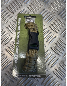 bcb bracelet paracord 23 cm coyote neuf 2