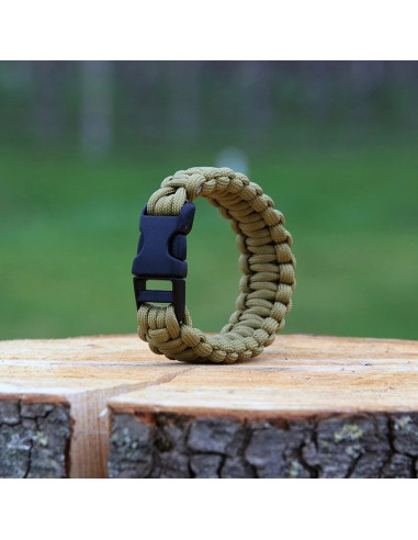 bcb bracelet paracord 23 cm coyote neuf