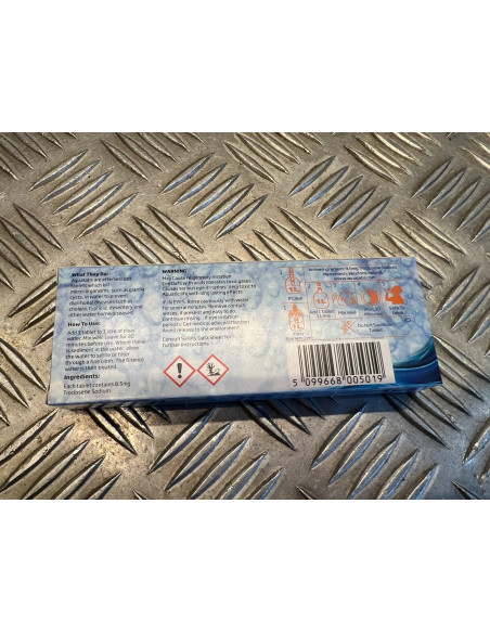 boite aquatabs 50 tablets en 8,5mg traitement eau purification