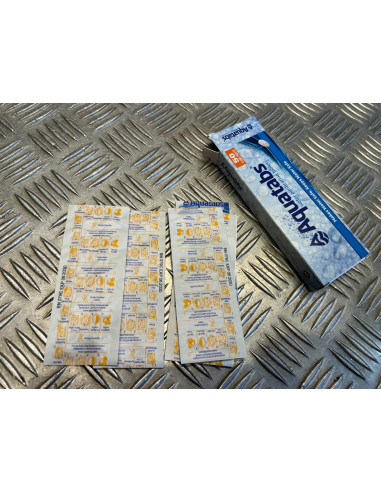 boite aquatabs 50 tablets en 8,5mg traitement eau purification