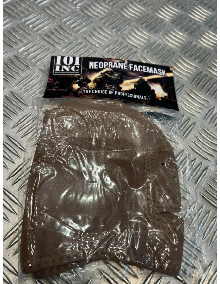 masque facial recon neoprene coyote 101 inc neuf