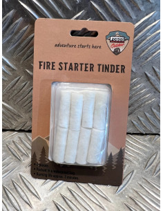 kit allume feux amadou pack de 8 pieces fosco industries