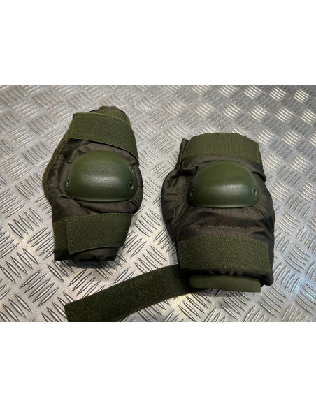 Kit coudieres de protection en neoprene vert 101 inc neuf