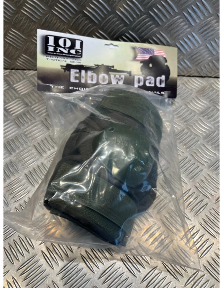 Kit coudieres de protection en neoprene vert 101 inc neuf