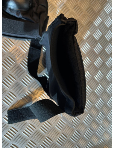kit coudieres de protection en neoprene noir 101 inc neuf