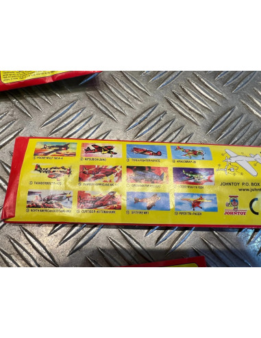 jouet boite d avion militaire mousse eva en presentoir 48 pieces neuf