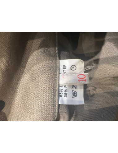 veste manteau militaire camo armee francaise taille 10 neuf