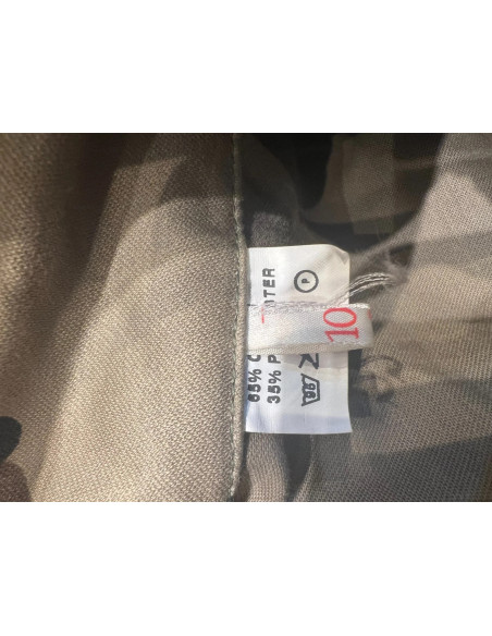 veste manteau militaire camo armee francaise taille 10 neuf