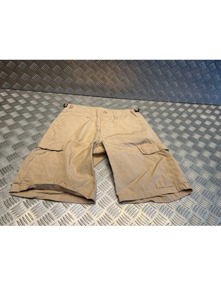short bermuda mfh us bdu ripstop kaki taille s 01512f