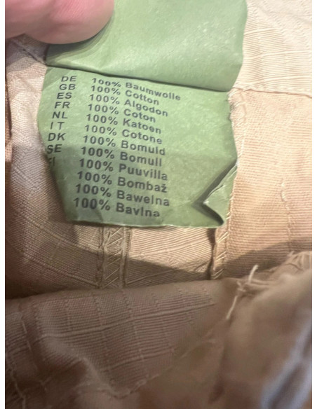 short bermuda mfh us bdu ripstop kaki taille s 01512f