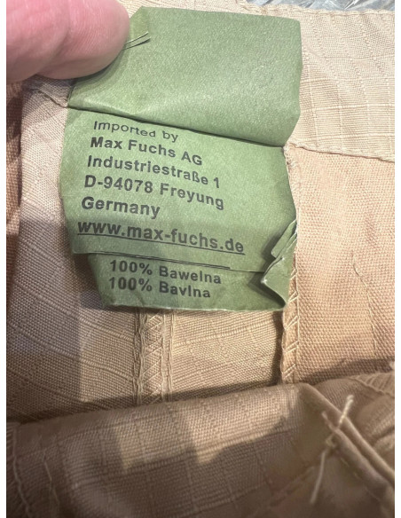 short bermuda mfh us bdu ripstop kaki taille s 01512f