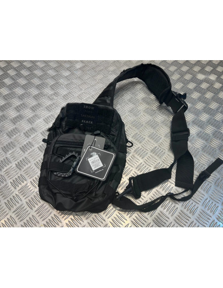 sac a dos mil-tec tactical rainproof large one strap assault noir neuf 14059188