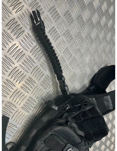 sac a dos mil-tec tactical rainproof large one strap assault noir neuf 14059188