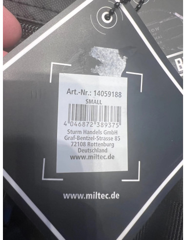 sac a dos mil-tec tactical rainproof large one strap assault noir neuf 14059188