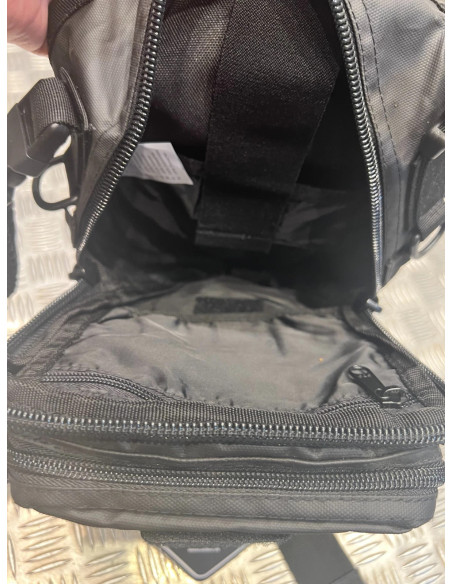 sac a dos mil-tec tactical rainproof large one strap assault noir neuf 14059188