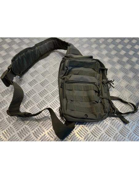 Sac a dos mil-tec assault one strap 20l olive kaki neuf
