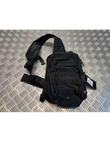 sac a dos mil-tec assault one strap 20l noir 14059102 neuf