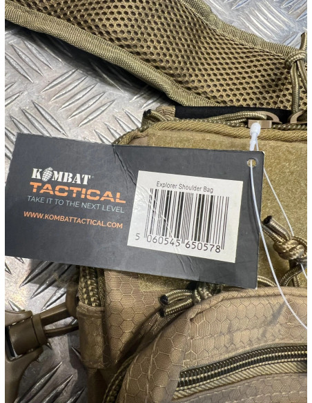 sacoche explorer kombat tactical coyote hex stop neuf