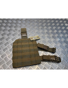 plaque panneau de jambe cuisse molle coyote mil-tec 13484005