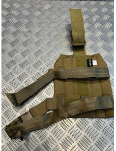 plaque panneau de jambe cuisse molle coyote mil-tec 13484005 2