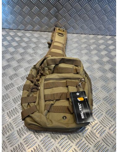 sac a dos tactique bandouliere an 10 litres mil-tec coyote 14059105