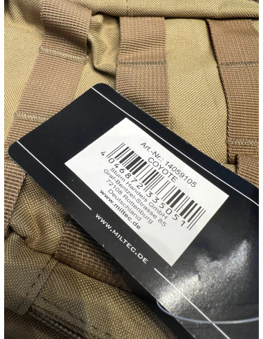 sac a dos tactique bandouliere an 10 litres mil-tec coyote 14059105