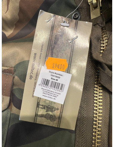 Mil-tec veste parka M65 classique americain camo 10315020 neuf taille m 5xl