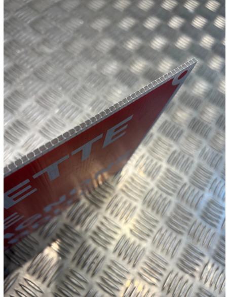 Panneau cueillette de champignons interdite akilux 26 x 20cm