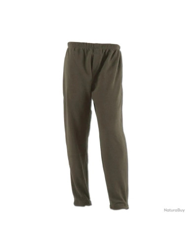 pantalon sous vetement bas isolant polaire kaki taille s ducatillon