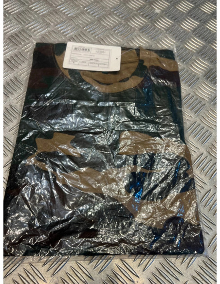 t-shirt camouflage ce en coton taille s ducatillon