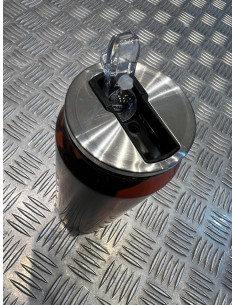 Yoko design gourde forme canette isotherme 500ml inox double paroi camo orange 2