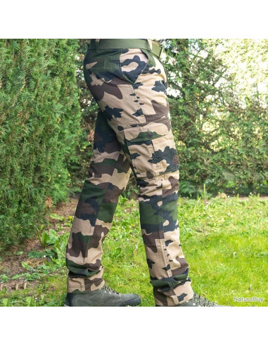 pantalon de chasse treillis 6 poches coton camo ce taille 58